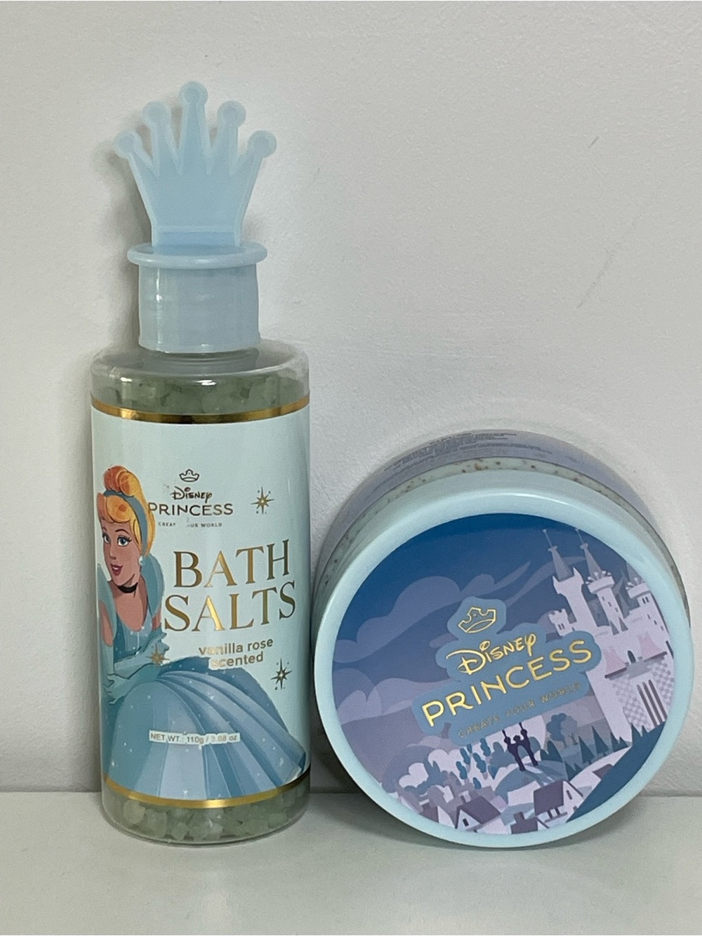Disney Princess Bath Salts & Cream Set - Light Blue